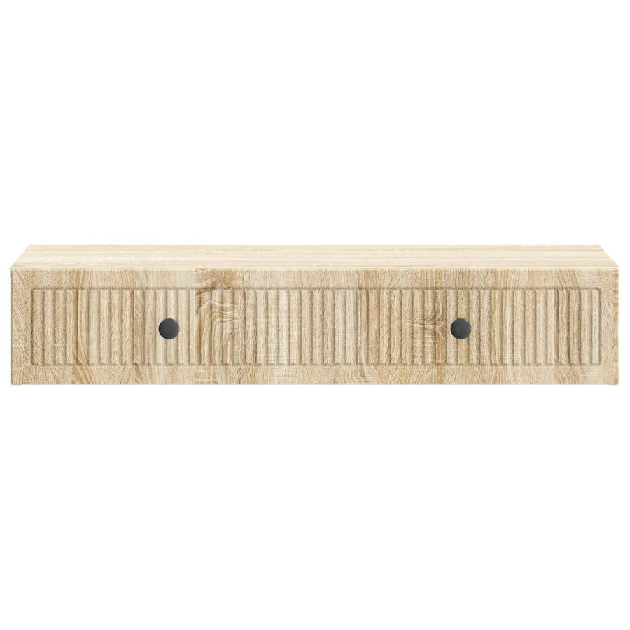 Wandmontage Zijtafel Sonoma Eiken 87,5 x 34,5 x 17 cm