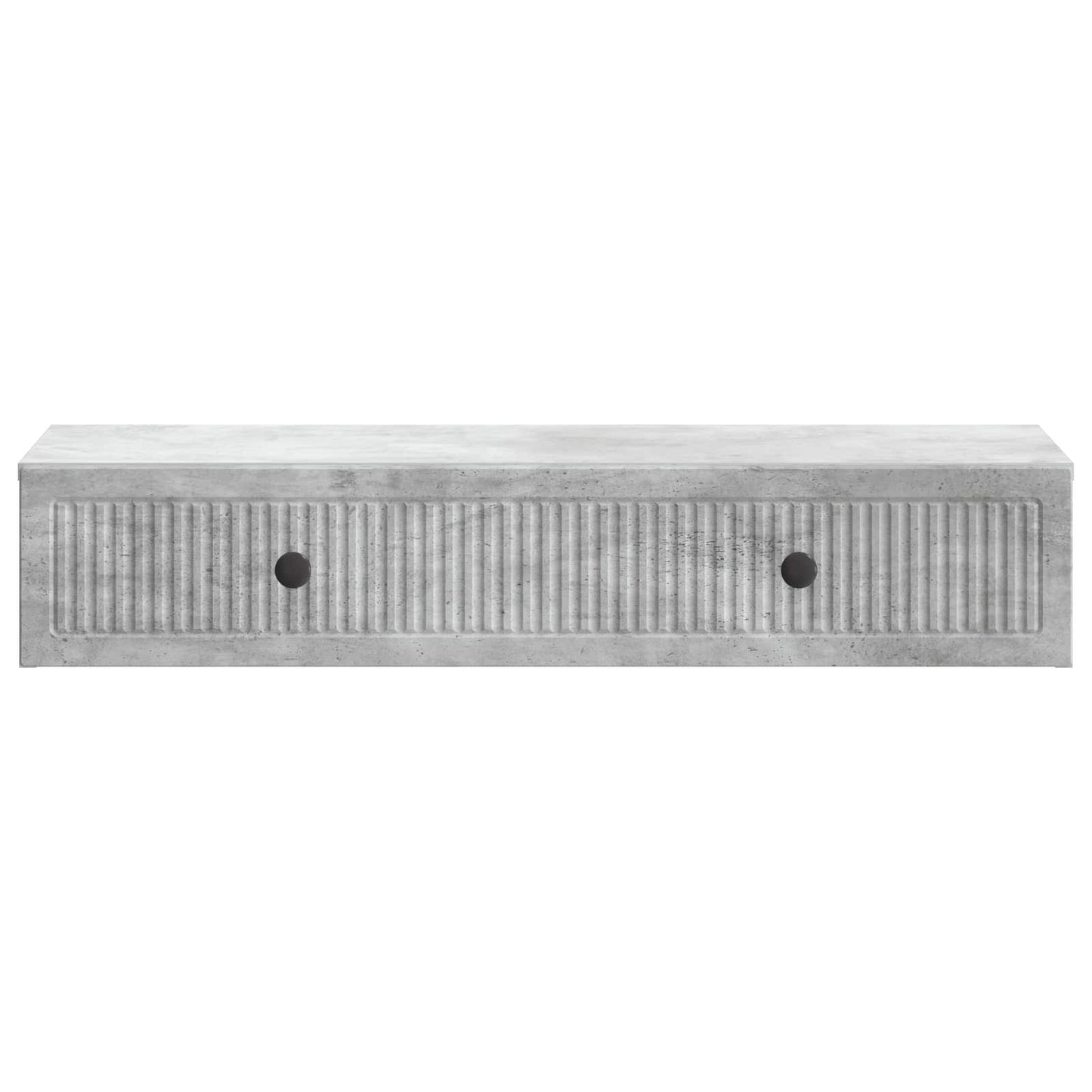Wandmontage Zijtafel Betongrijs 87,5 x 34,5 x 17 cm