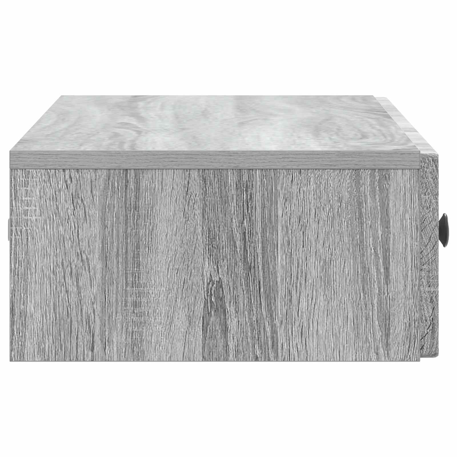 Wandmontage Zijtafel Grijs sonoma 87,5 x 34,5 x 17 cm