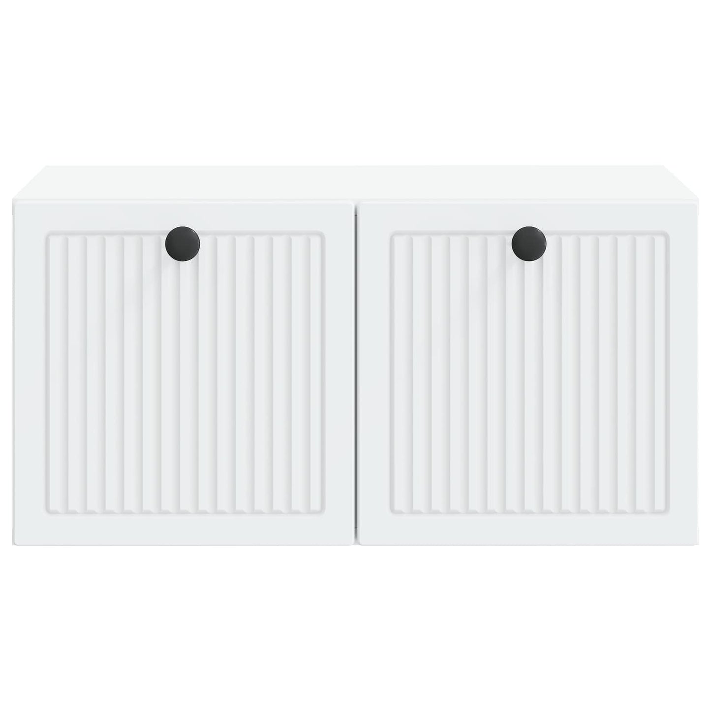 Wandbeugel TV-kast Wit 59,5 x 41 x 30 cm Bewerkt hout