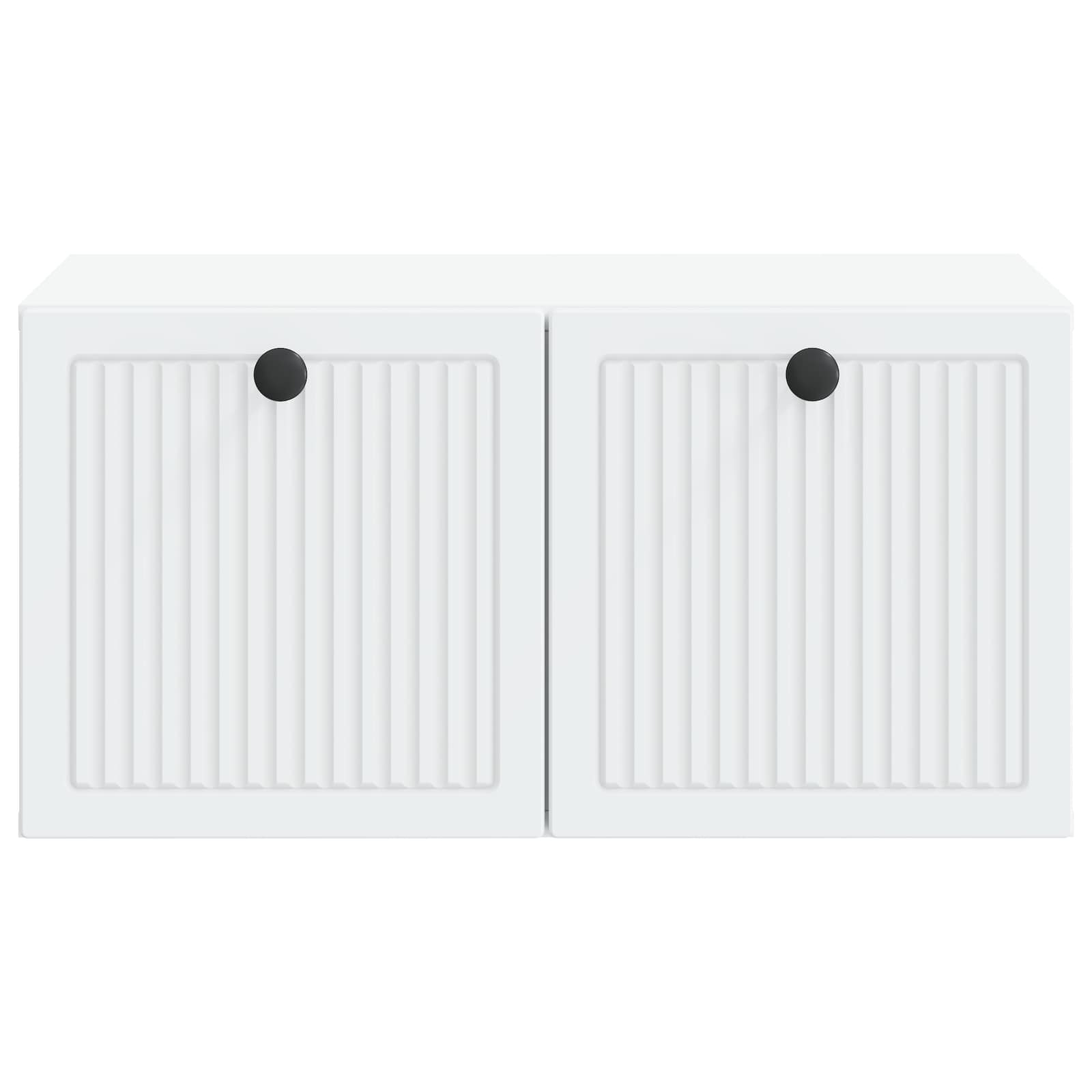 Wandbeugel TV-kast Wit 59,5 x 41 x 30 cm Bewerkt hout
