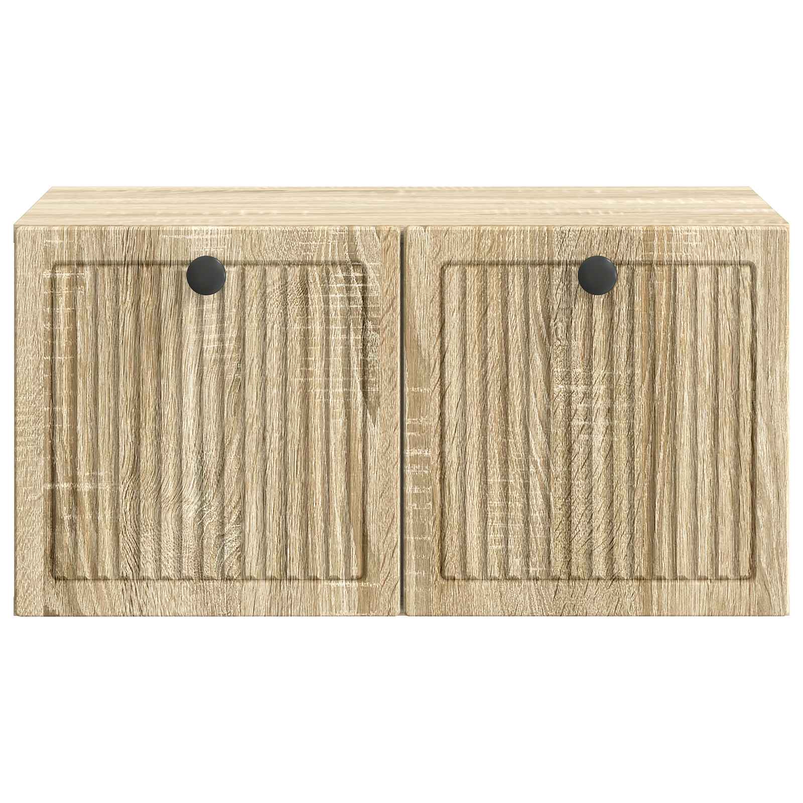 Wandbeugel TV-kast Sonoma Eiken 59,5 x 41 x 30 cm Bewerkt hout