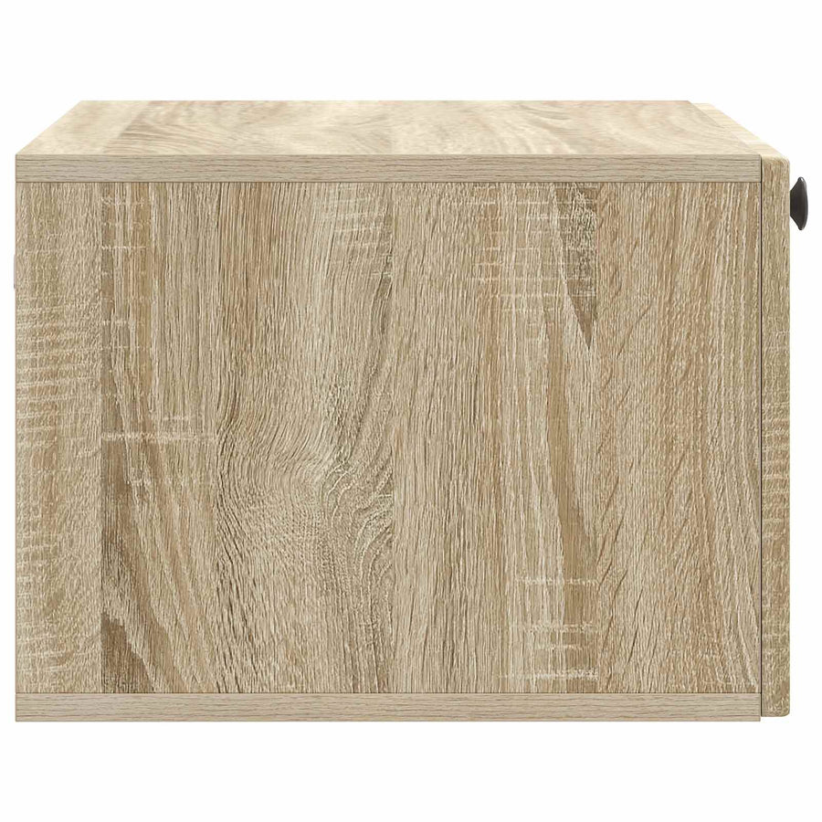 Wandbeugel TV-kast Sonoma Eiken 59,5 x 41 x 30 cm Bewerkt hout