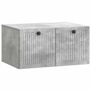 Wandkast 59,5x41x30 cm bewerkt hout betongrijs