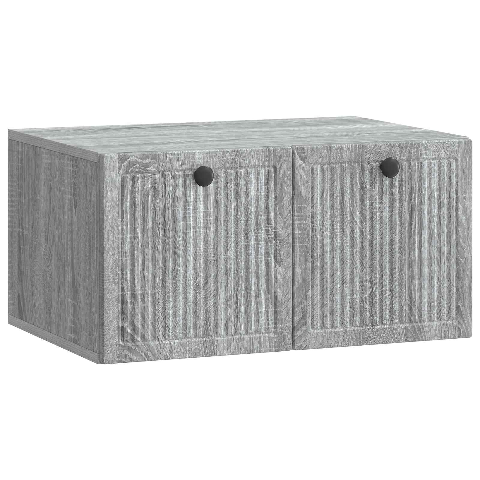 Wandbeugel TV-kast Grijs sonoma 59,5 x 41 x 30 cm Bewerkt hout