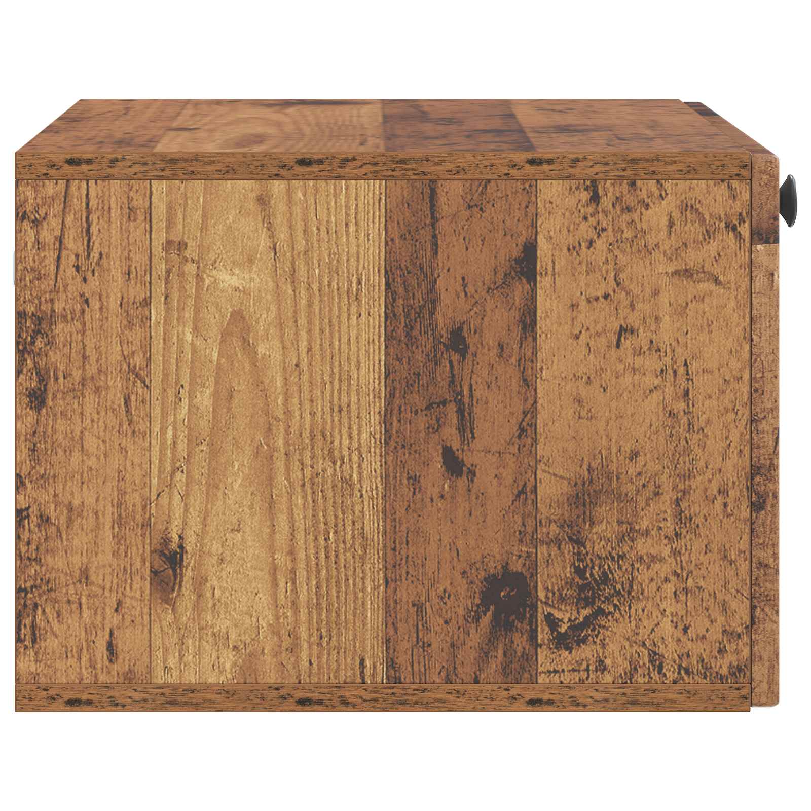 Wandbeugel TV-kast Oud hout 59,5 x 41 x 30 cm Bewerkt hout