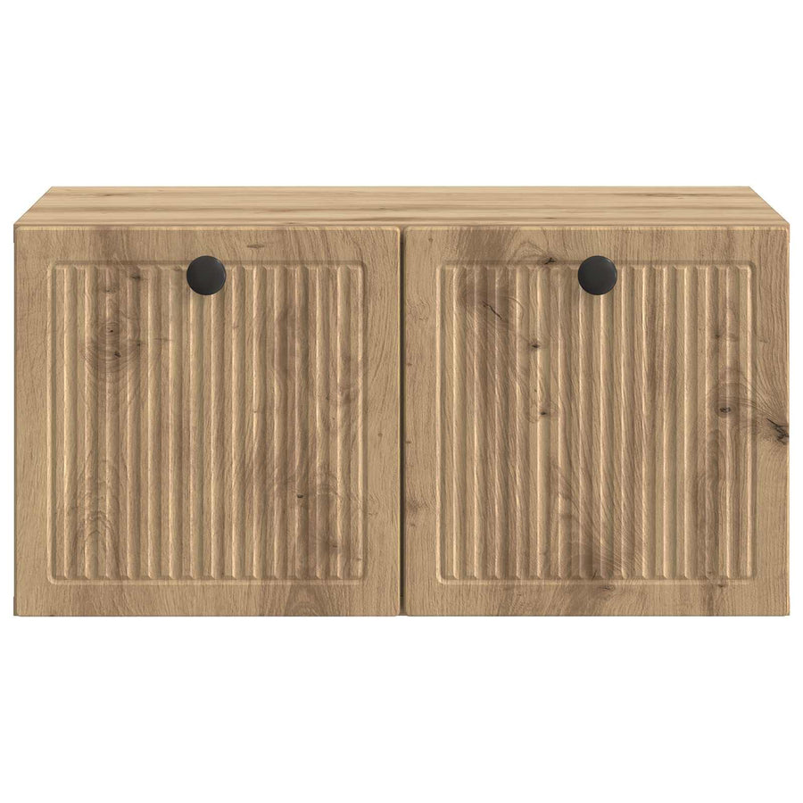 Wandbeugel TV-kast Artisanaal eiken 59,5 x 41 x 30 cm
