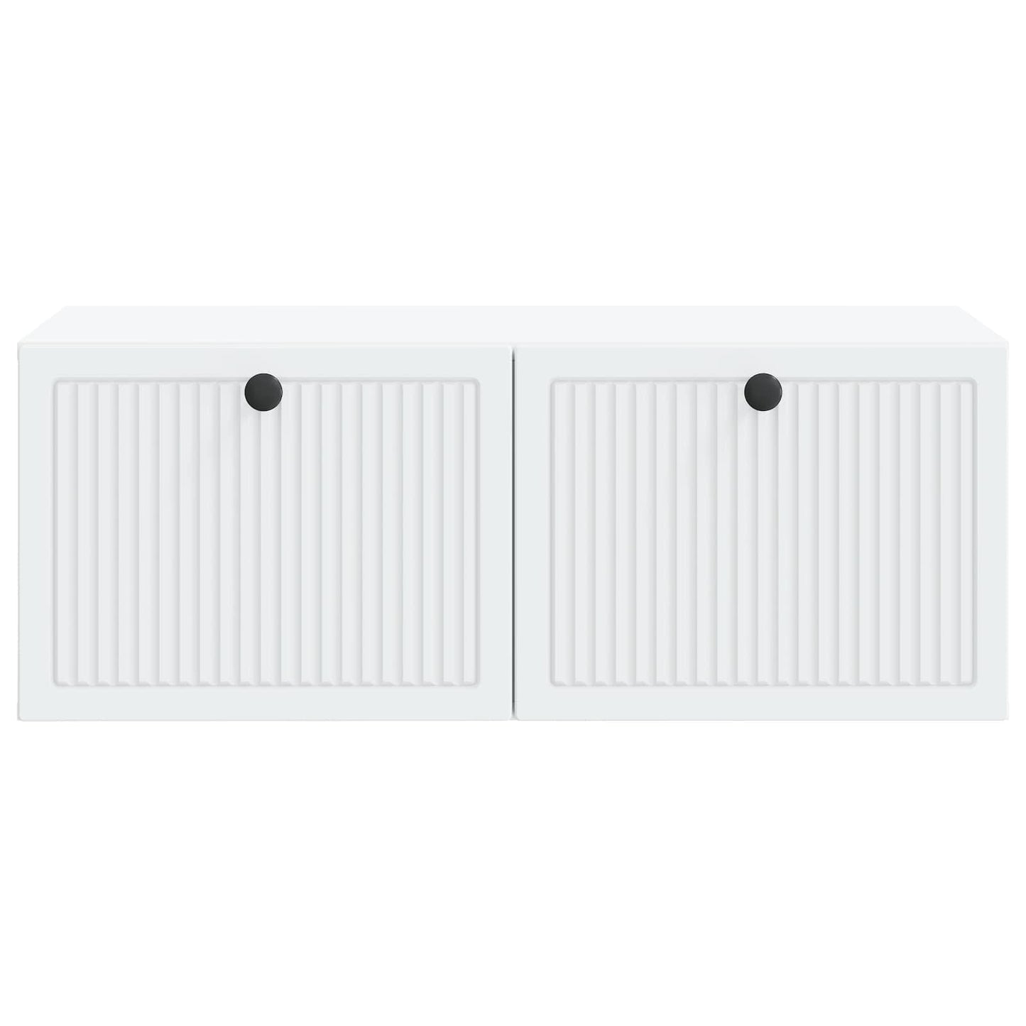 Wandbeugel TV-kast Wit 78,5 x 41 x 30 cm Bewerkt hout