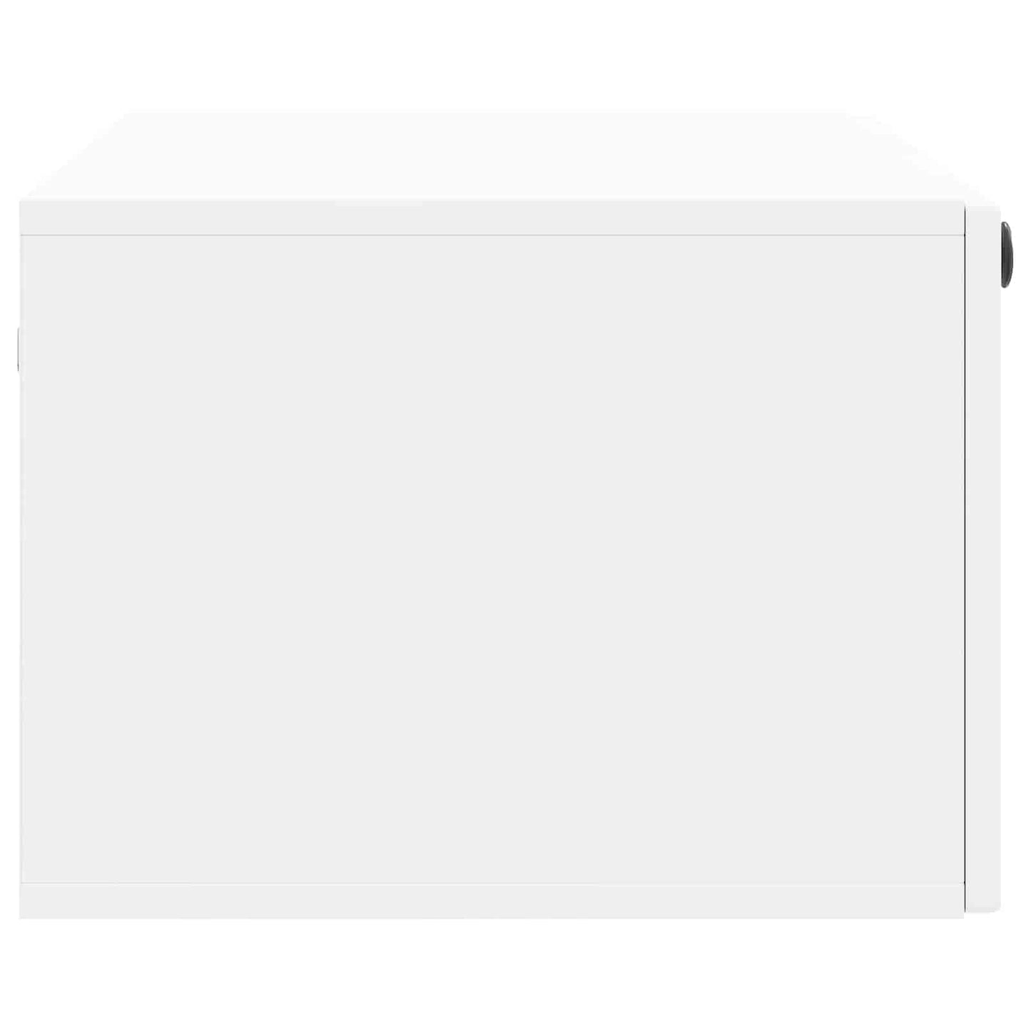 Wandbeugel TV-kast Wit 78,5 x 41 x 30 cm Bewerkt hout