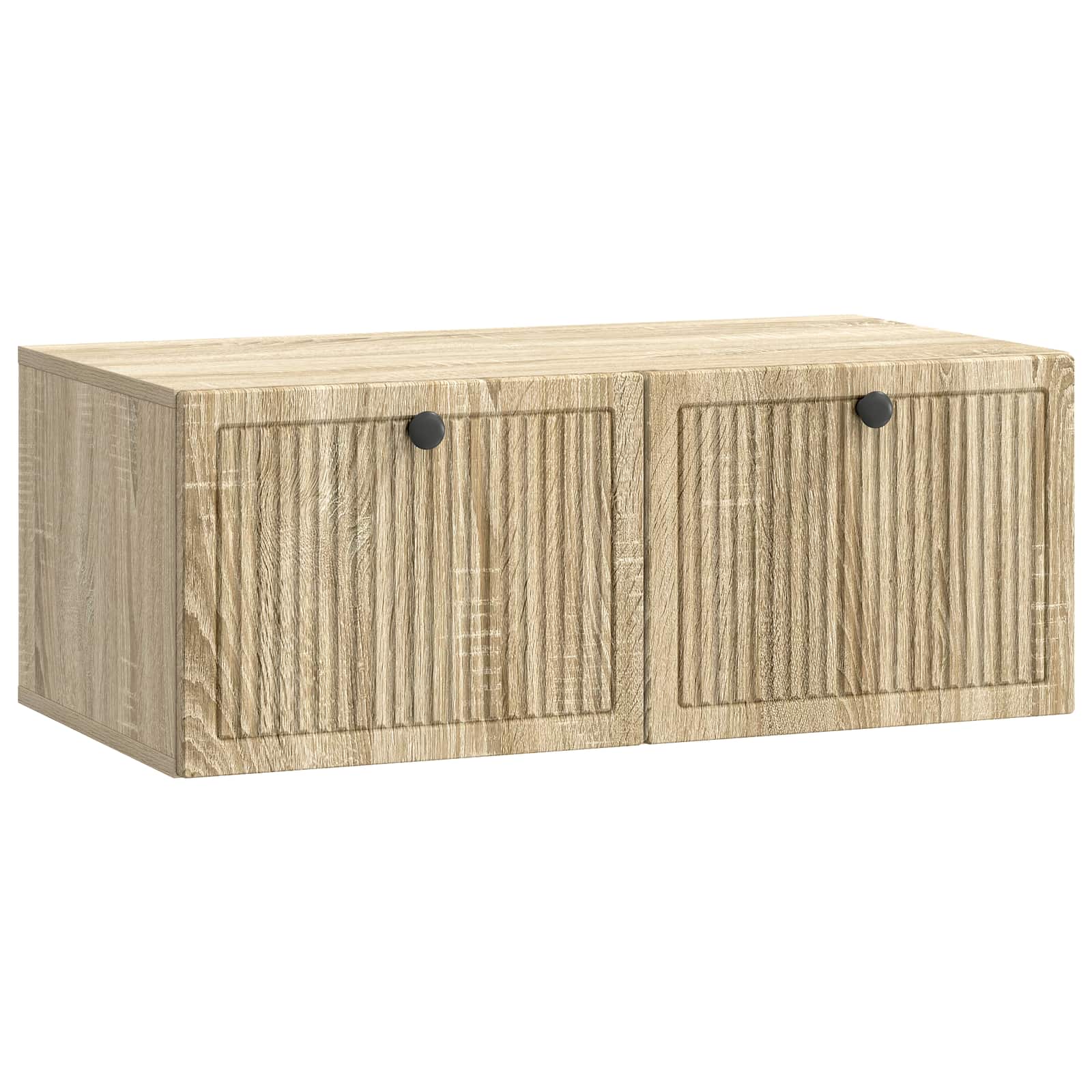 Wandbeugel TV-kast Sonoma Eiken 78,5 x 41 x 30 cm Bewerkt hout
