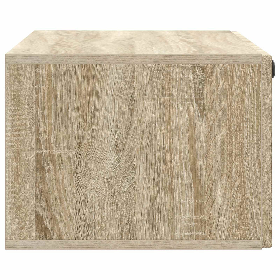 Wandbeugel TV-kast Sonoma Eiken 78,5 x 41 x 30 cm Bewerkt hout