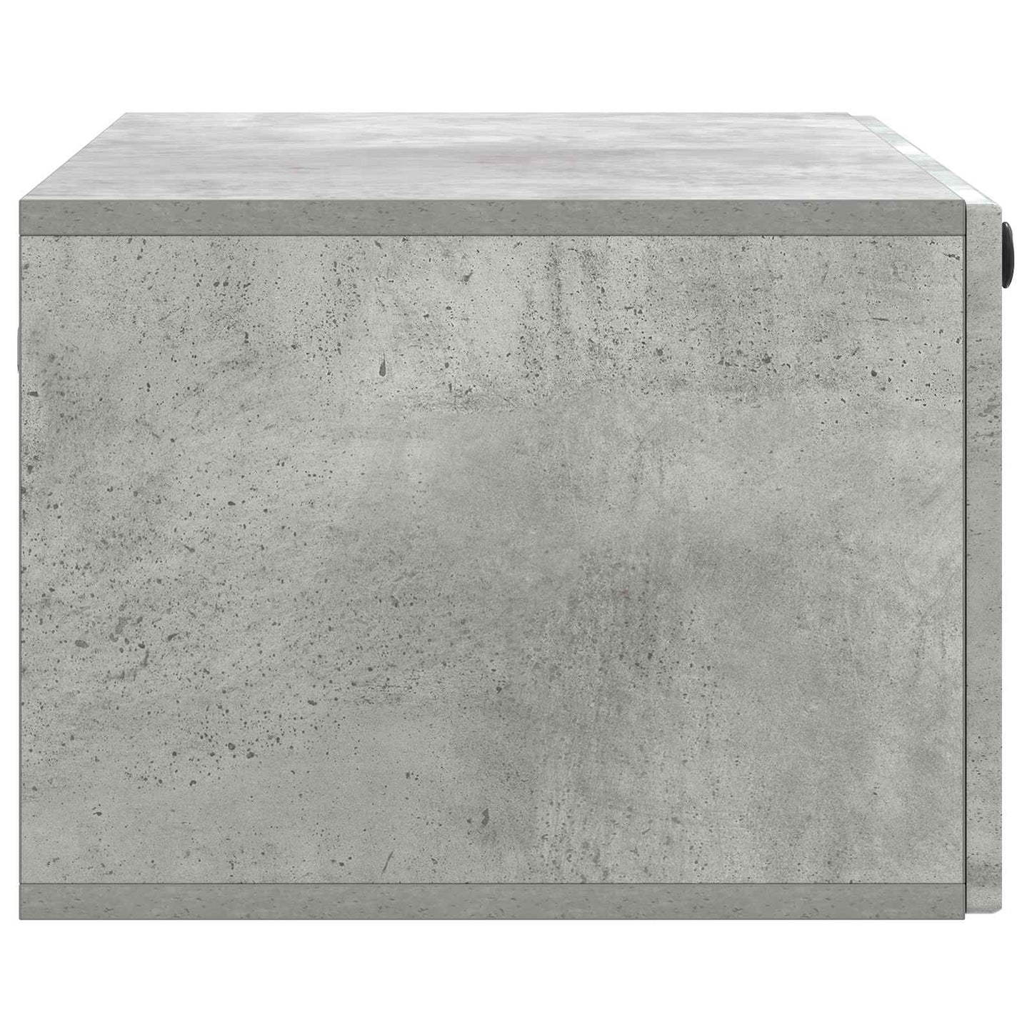 Wandbeugel TV-kast Betongrijs 78,5 x 41 x 30 cm Bewerkt hout