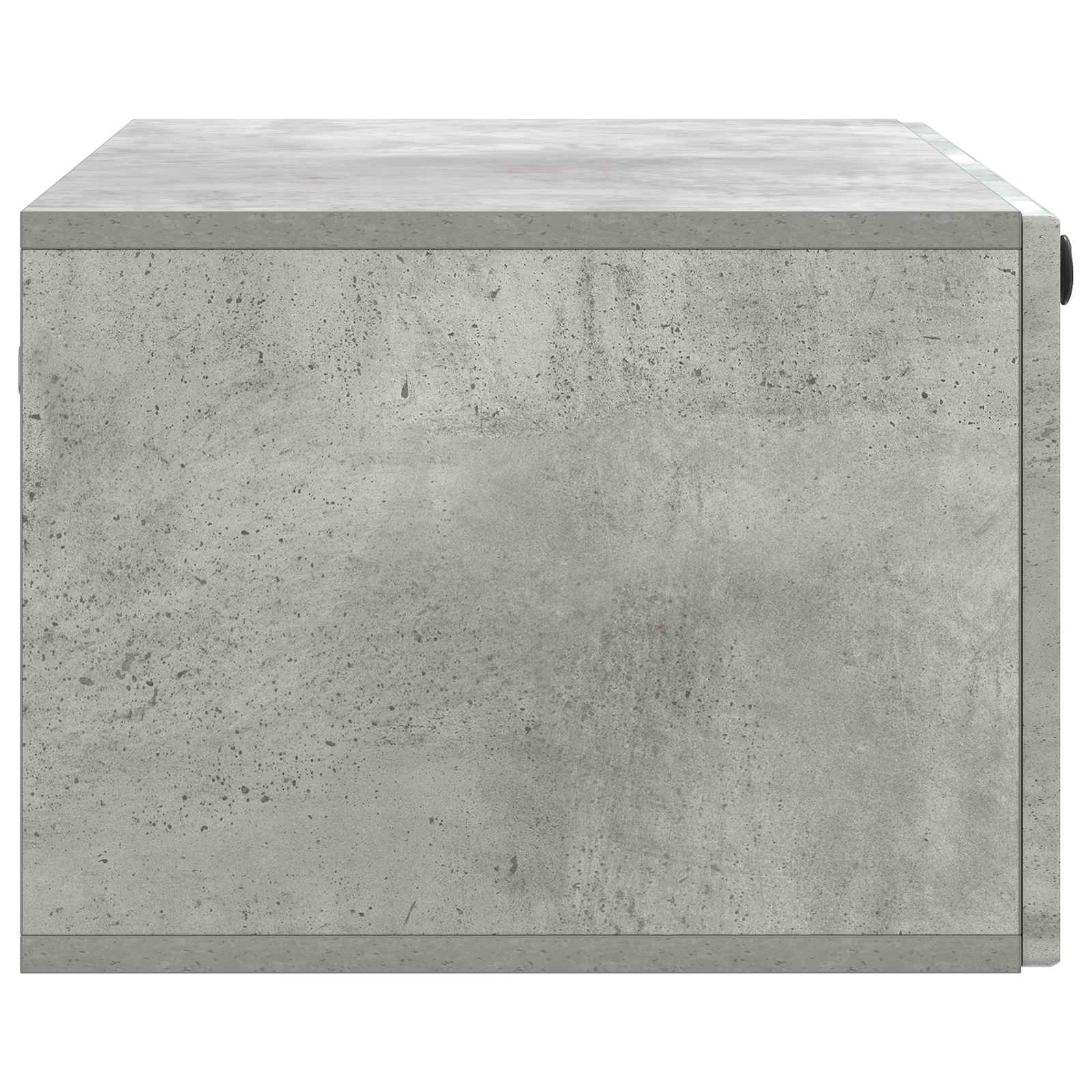 Wandbeugel TV-kast Betongrijs 78,5 x 41 x 30 cm Bewerkt hout