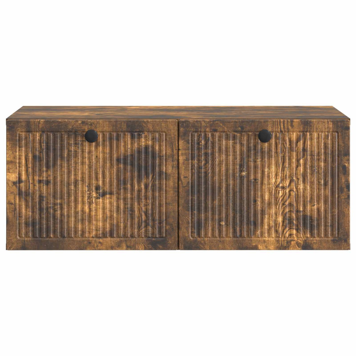 Wandbeugel TV-kast Gerookt eiken 78,5 x 41 x 30 cm Bewerkt hout