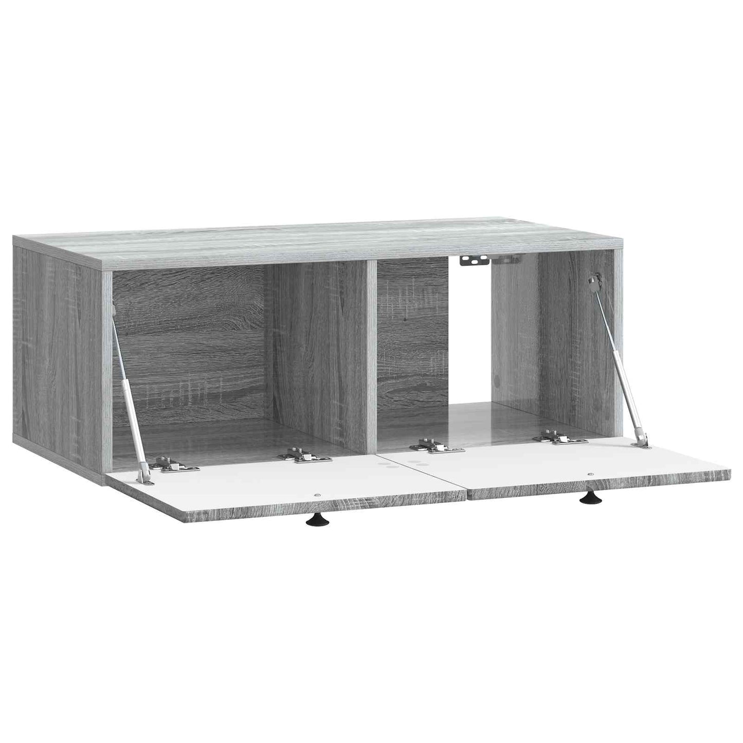 Wandbeugel TV-kast Grijs sonoma 78,5 x 41 x 30 cm Bewerkt hout