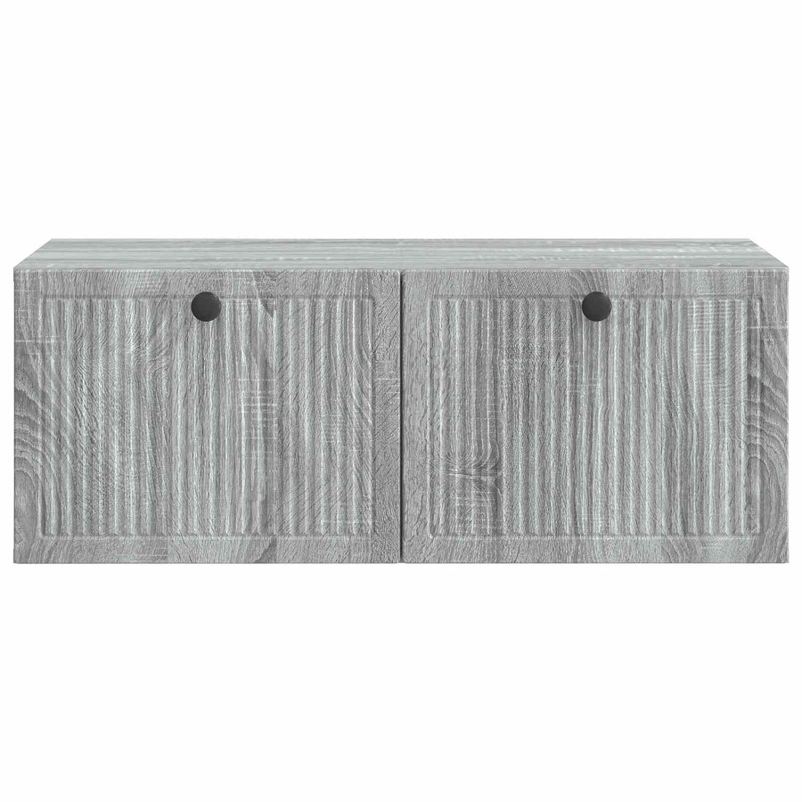 Wandbeugel TV-kast Grijs sonoma 78,5 x 41 x 30 cm Bewerkt hout