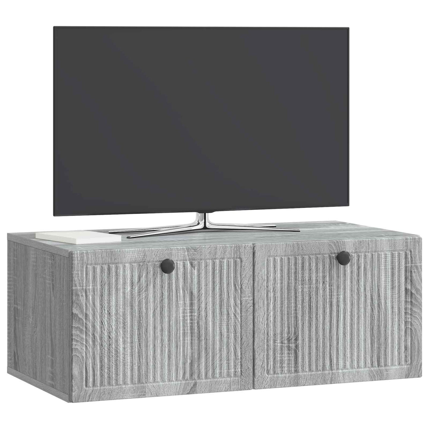 Wandbeugel TV-kast Grijs sonoma 78,5 x 41 x 30 cm Bewerkt hout