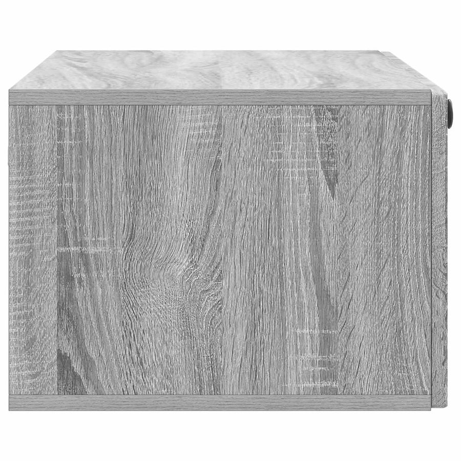 Wandbeugel TV-kast Grijs sonoma 78,5 x 41 x 30 cm Bewerkt hout