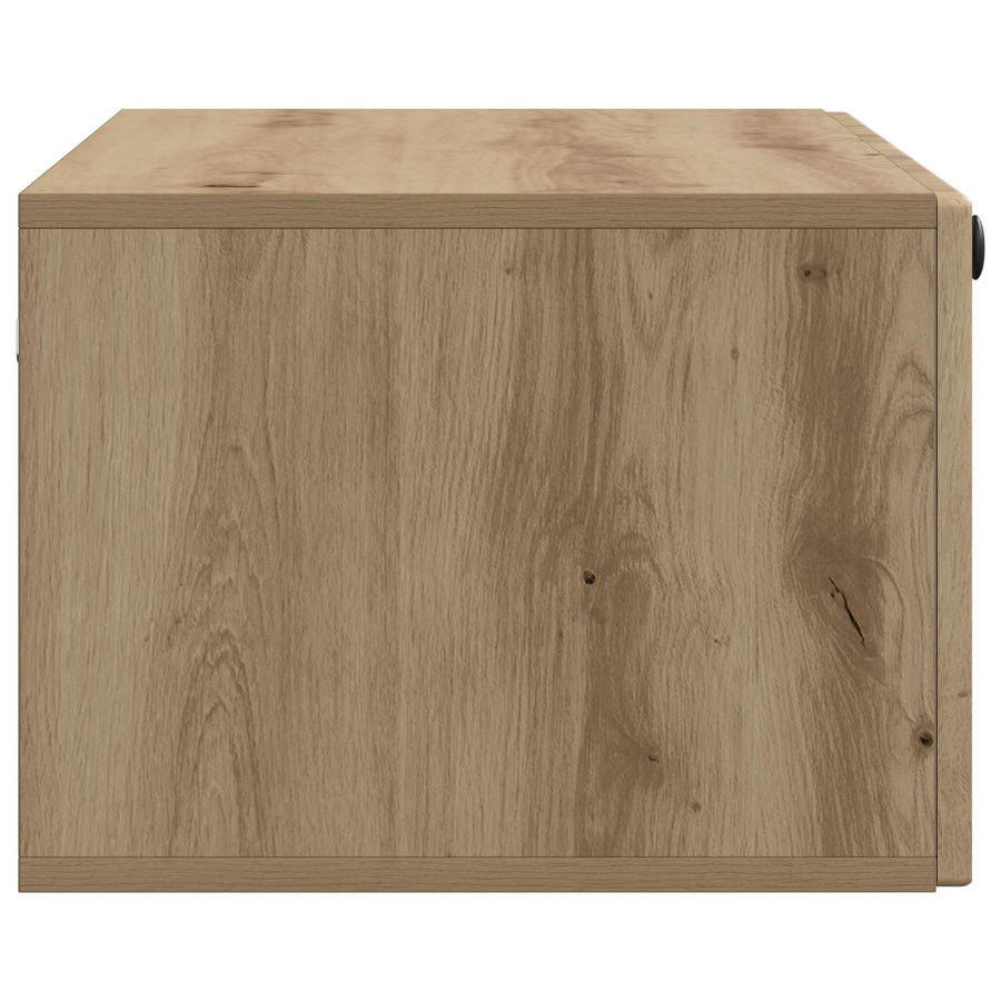 Wandbeugel TV-kast Artisanaal eiken 78,5 x 41 x 30 cm