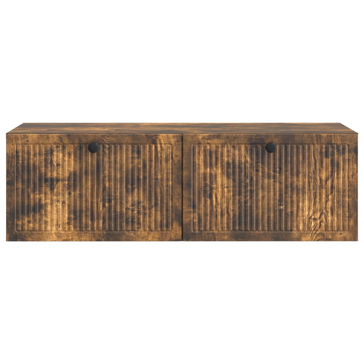 Wandbeugel TV-kast Gerookt eiken 98 x 41 x 30 cm Bewerkt hout