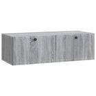 Tv-meubel 98x41x30 cm grijs sonoma bewerkt hout