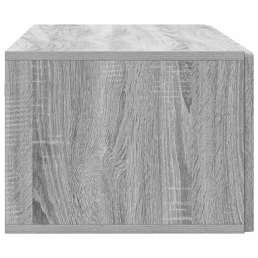 Wandbeugel TV-kast Grijs sonoma 98 x 41 x 30 cm Bewerkt hout