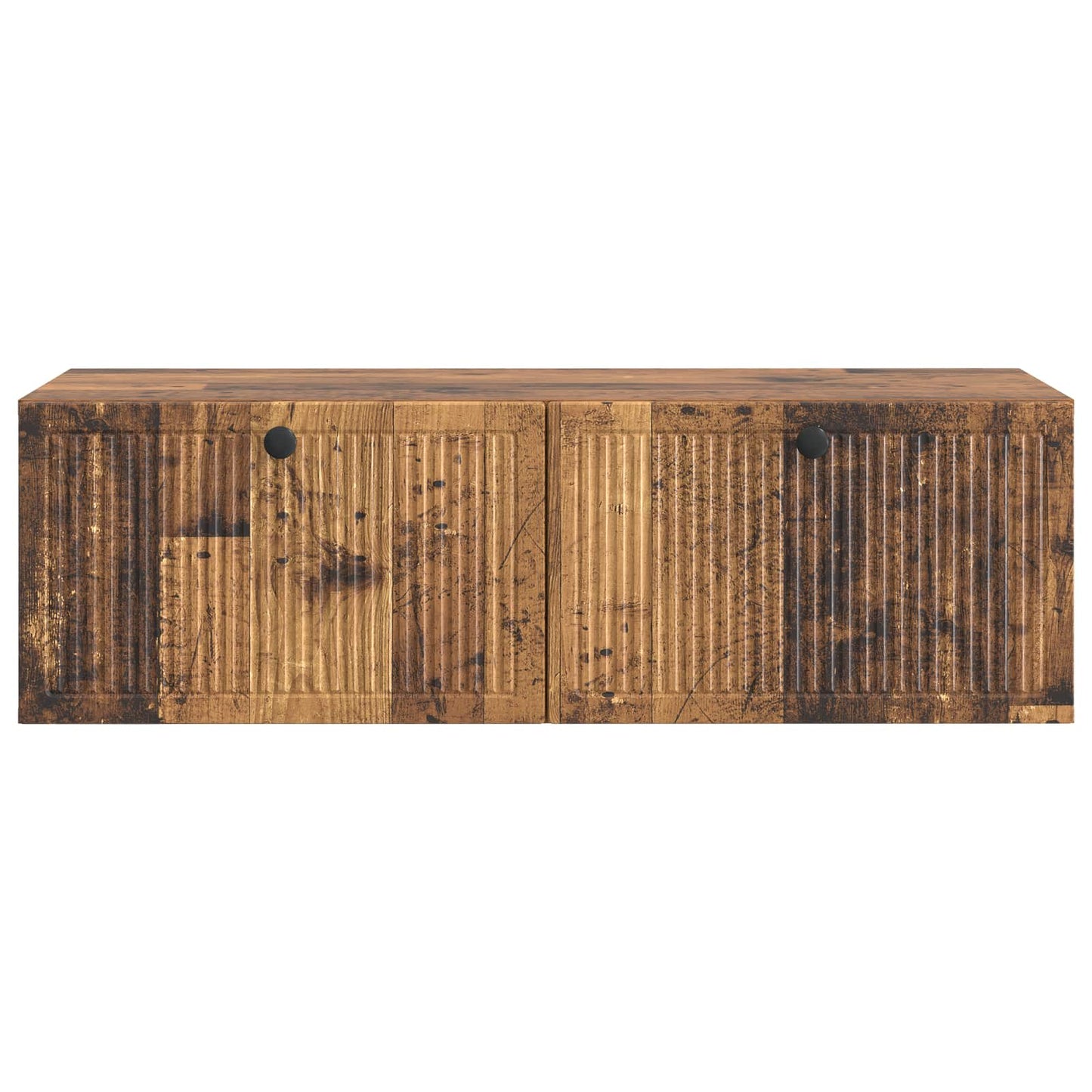 Wandbeugel TV-kast Oud hout 98 x 41 x 30 cm Bewerkt hout