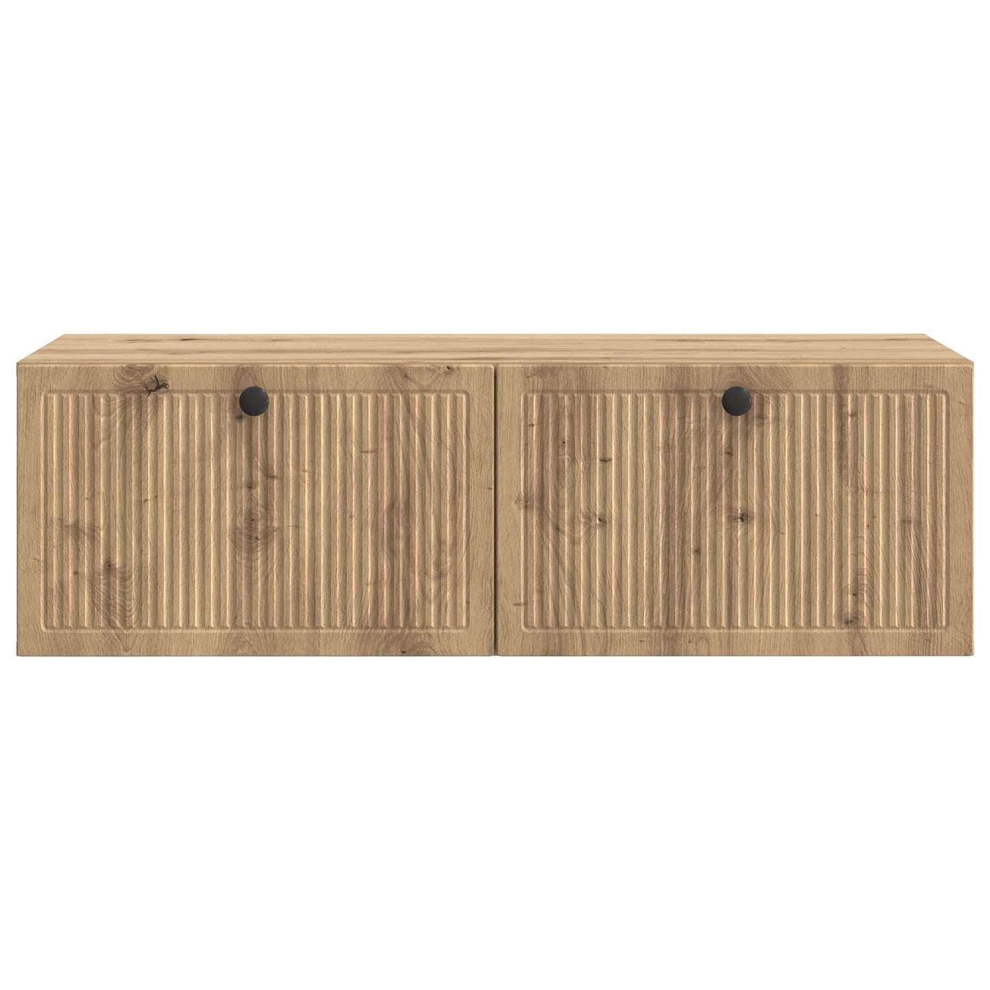 Wandbeugel TV-kast Artisanaal eiken 98 x 41 x 30 cm