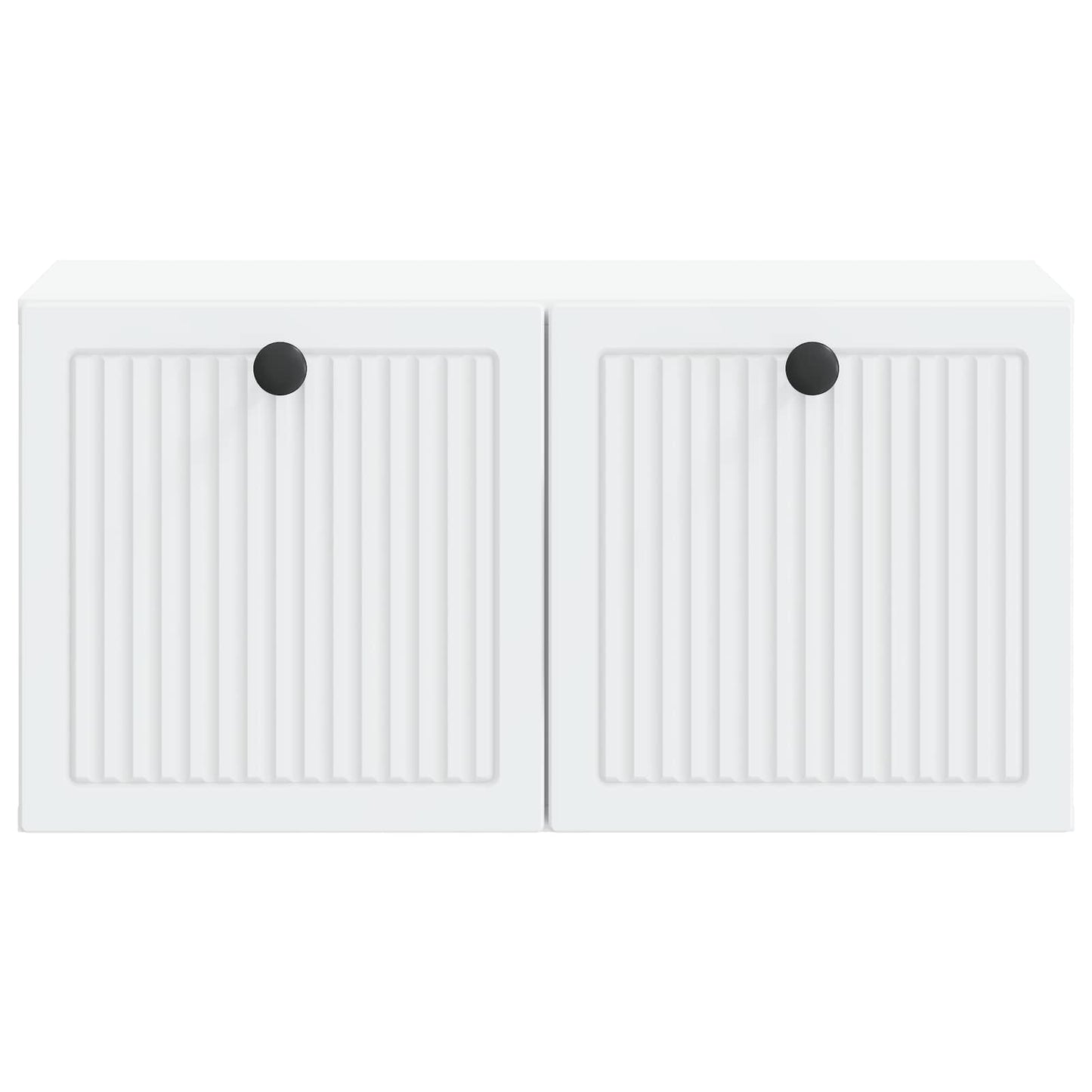 Wandbeugel TV-kast Wit 59,5 x 31 x 30 cm Bewerkt hout