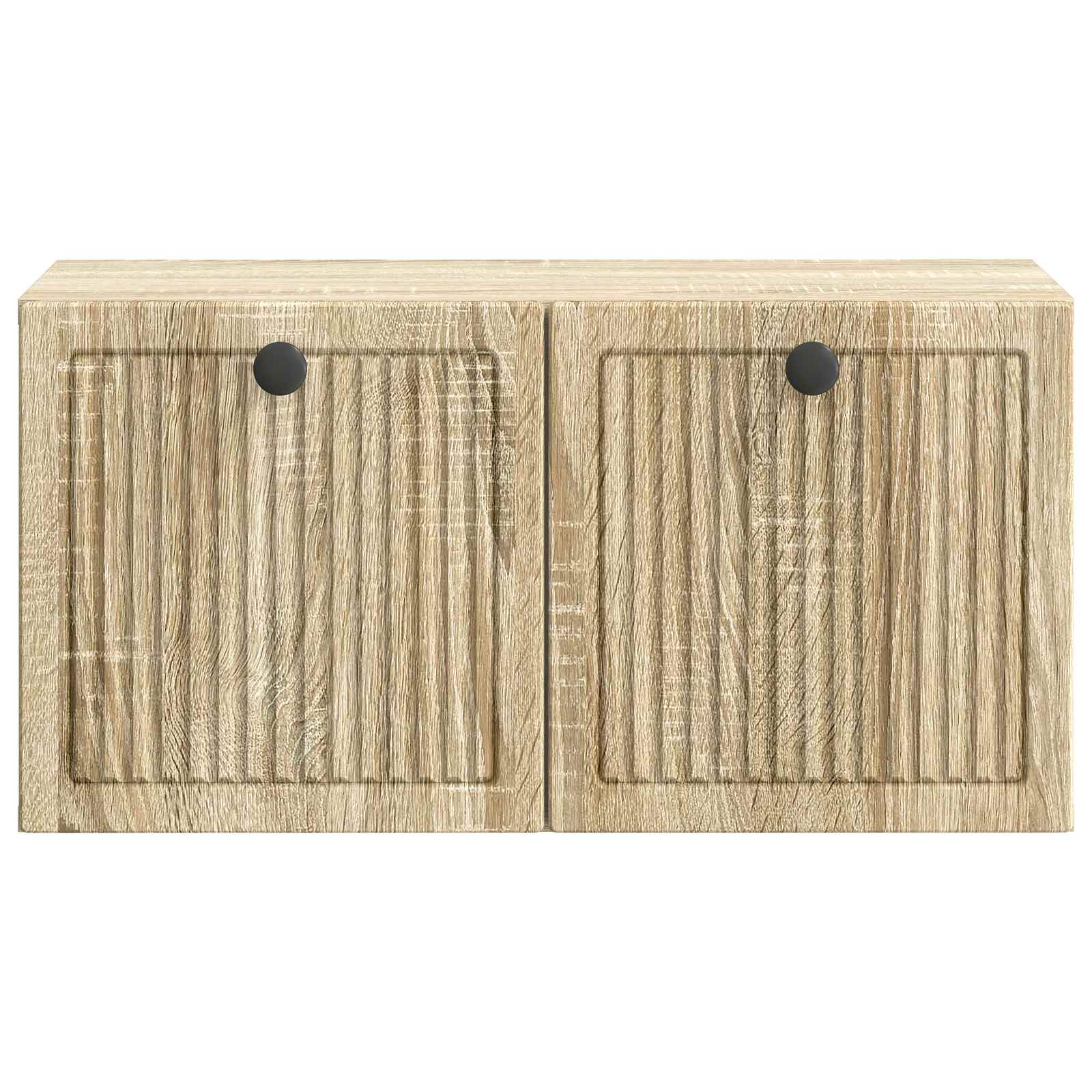 Wandbeugel TV-kast Sonoma Eiken 59,5 x 31 x 30 cm Bewerkt hout