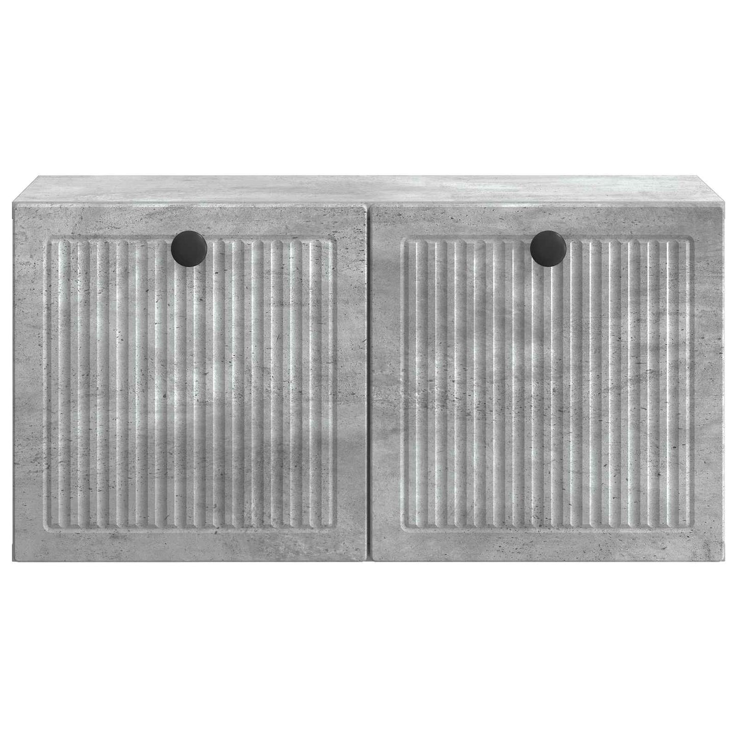 Wandbeugel TV-kast Betongrijs 59,5 x 31 x 30 cm Bewerkt hout
