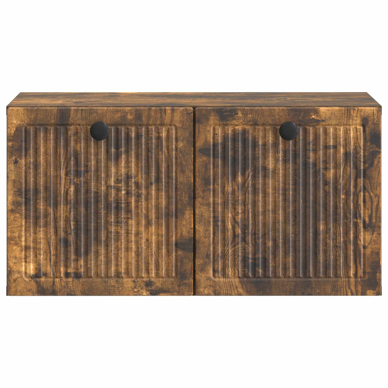 Wandbeugel TV-kast Gerookt eiken 59,5 x 31 x 30 cm Bewerkt hout