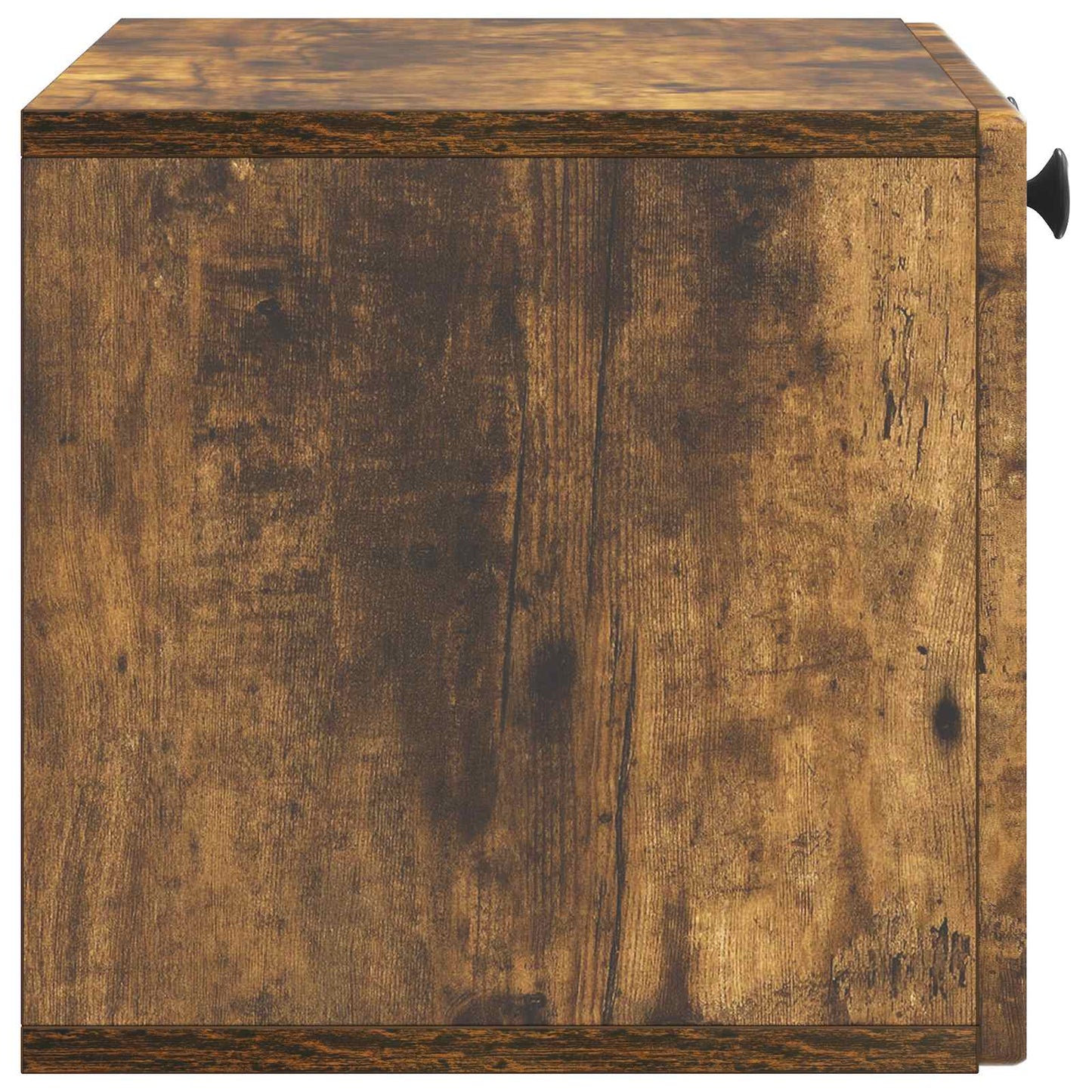 Wandbeugel TV-kast Gerookt eiken 59,5 x 31 x 30 cm Bewerkt hout