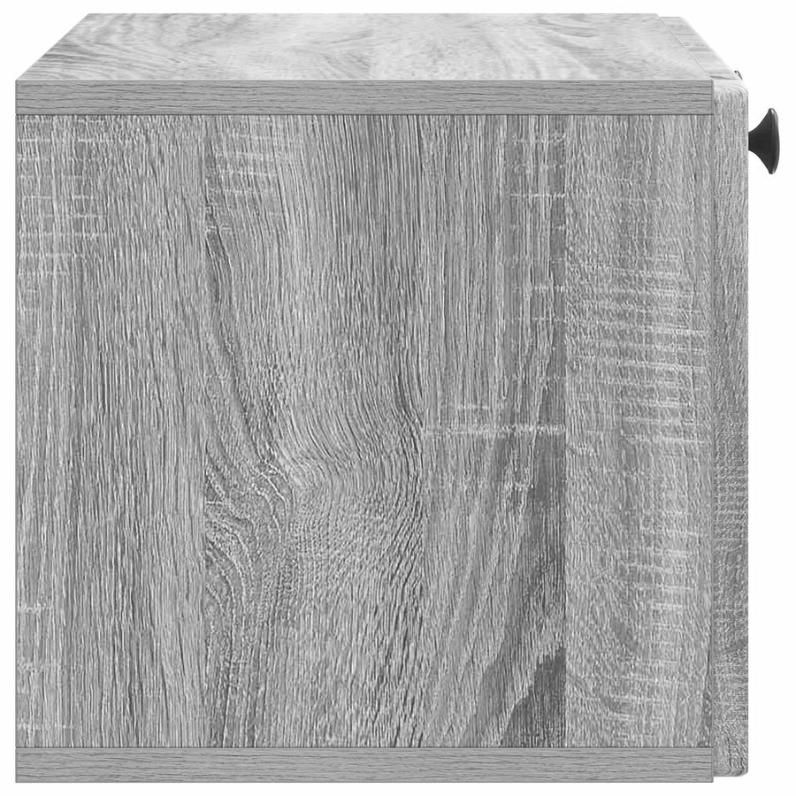 Wandbeugel TV-kast Grijs sonoma 59,5 x 31 x 30 cm Bewerkt hout