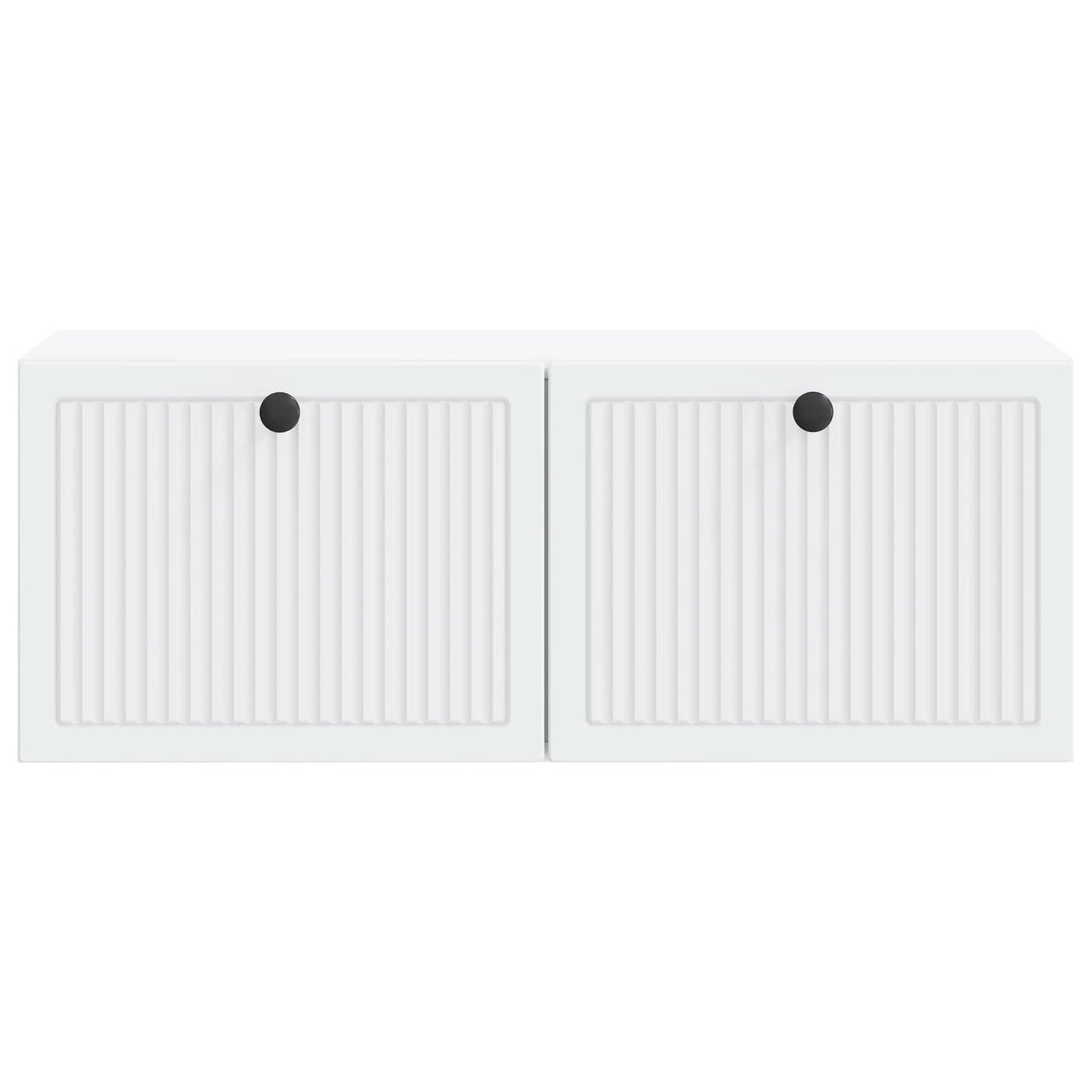 Wandbeugel TV-kast Wit 78,5 x 31 x 30 cm Bewerkt hout