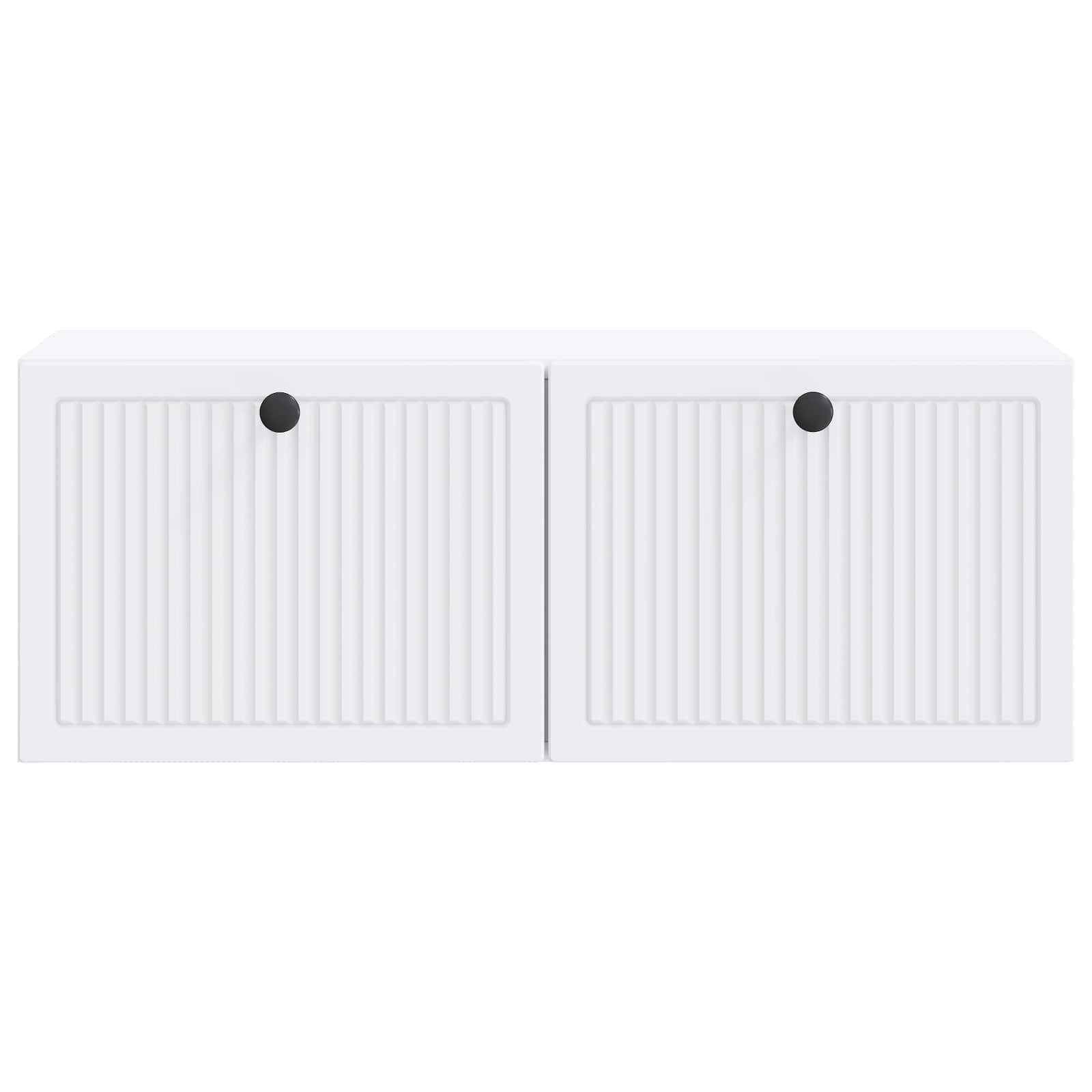 Wandbeugel TV-kast Wit 78,5 x 31 x 30 cm Bewerkt hout