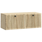 Tv-meubel wandmontage 78,5x31x30 cm bewerkt hout sonoma eiken