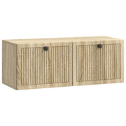 Tv-meubel wandmontage 78,5x31x30 cm bewerkt hout sonoma eiken