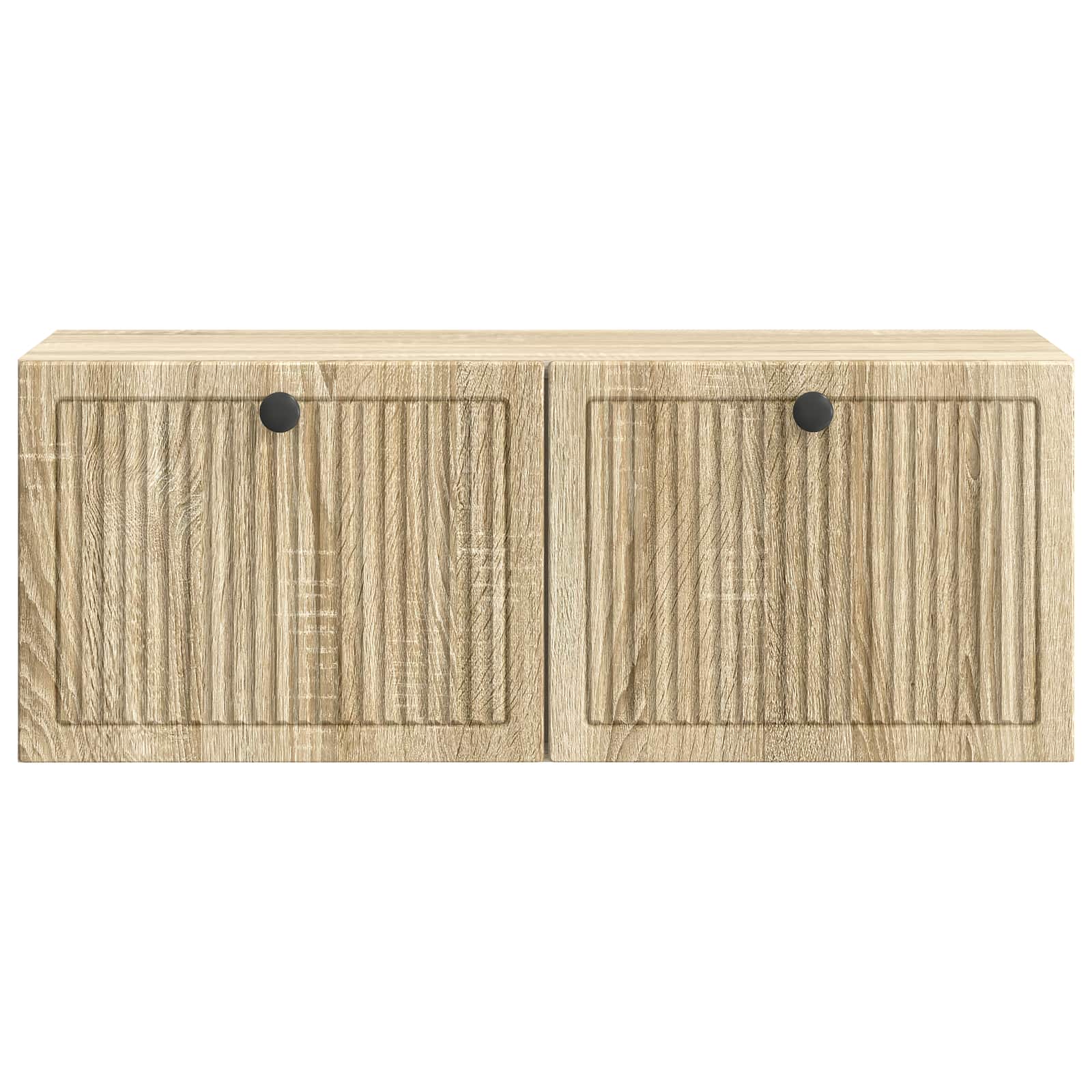 Wandbeugel TV-kast Sonoma Eiken 78,5 x 31 x 30 cm Bewerkt hout