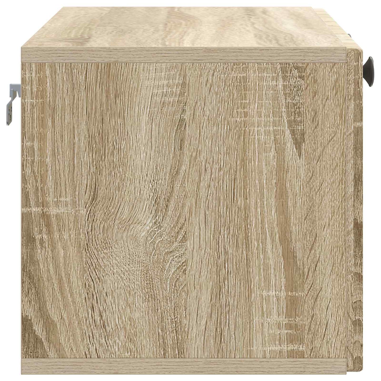 Wandbeugel TV-kast Sonoma Eiken 78,5 x 31 x 30 cm Bewerkt hout