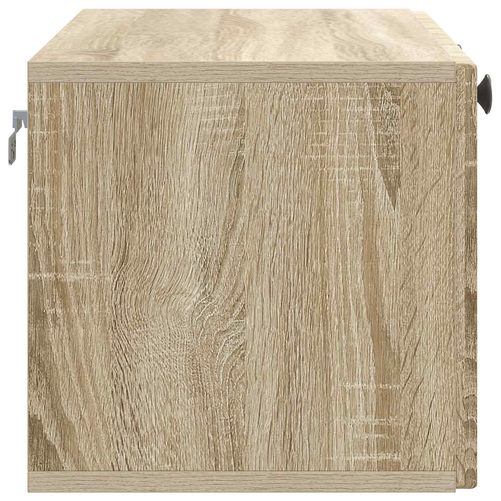 Wandbeugel TV-kast Sonoma Eiken 78,5 x 31 x 30 cm Bewerkt hout