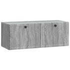 Tv-meubel 78,5x31x30 cm grijs sonoma bewerkt hout