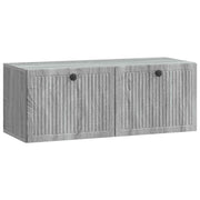 Tv-meubel 78,5x31x30 cm grijs sonoma bewerkt hout