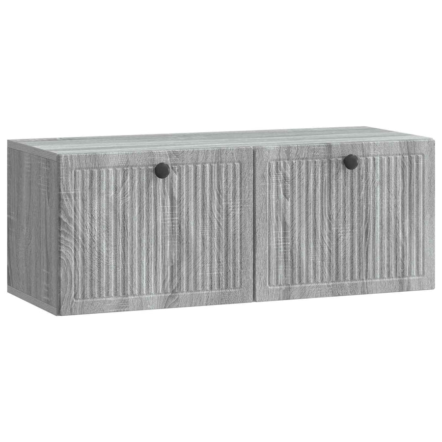Wandbeugel TV-kast Grijs sonoma 78,5 x 31 x 30 cm Bewerkt hout