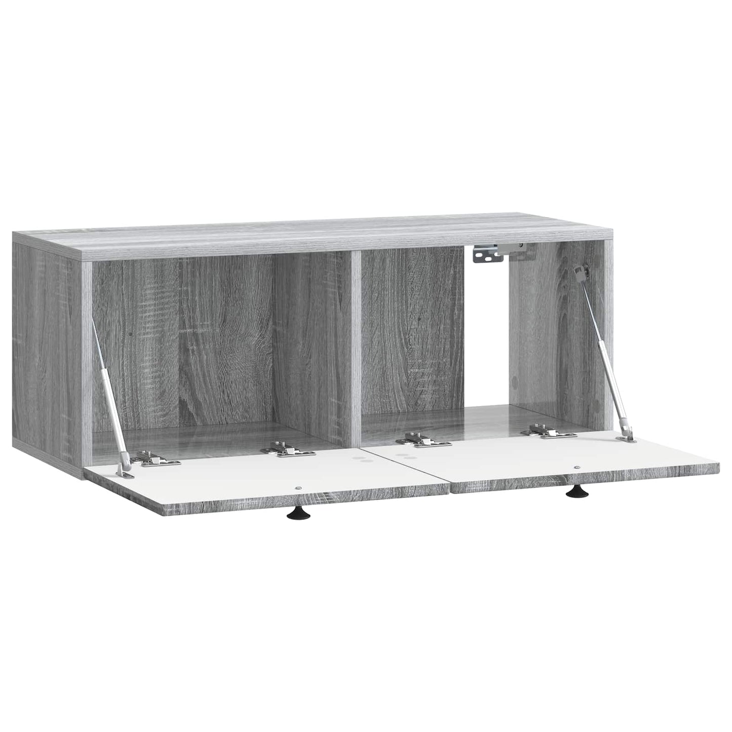 Wandbeugel TV-kast Grijs sonoma 78,5 x 31 x 30 cm Bewerkt hout