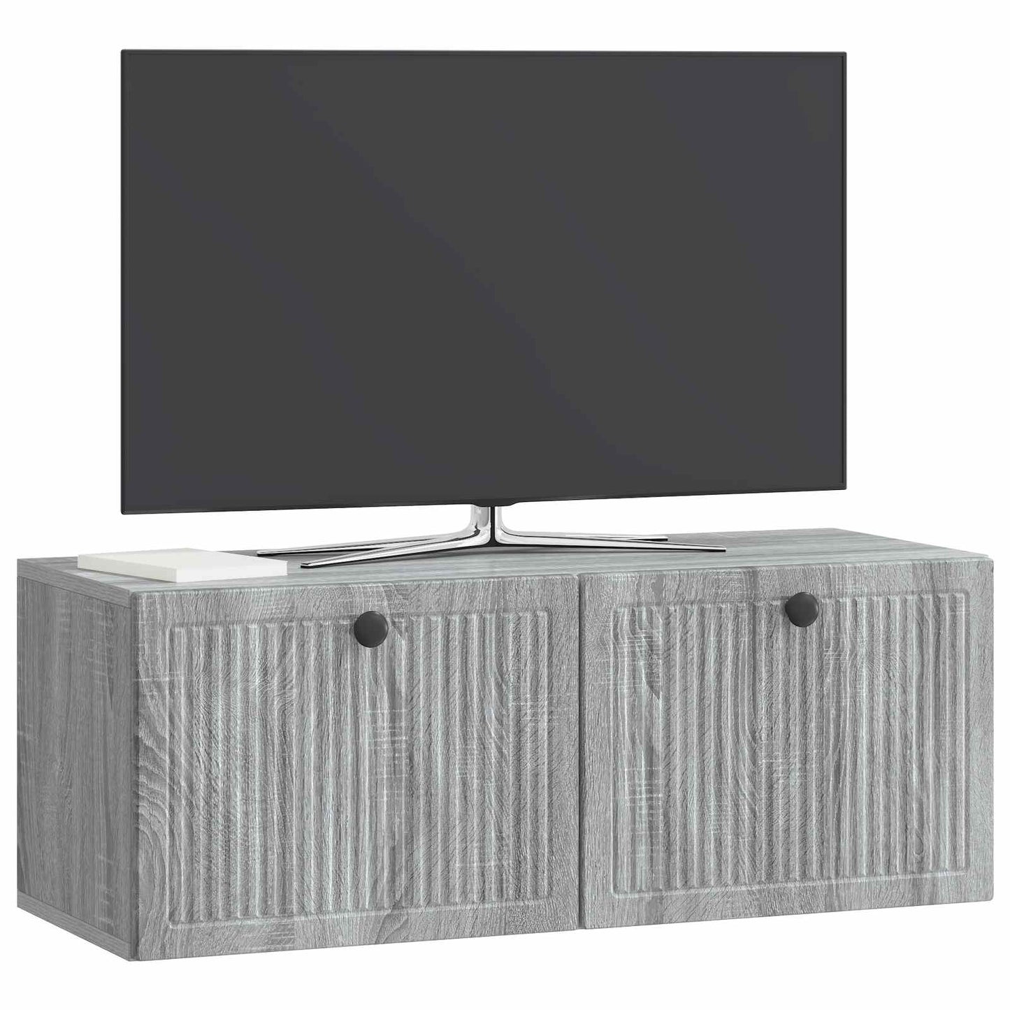 Wandbeugel TV-kast Grijs sonoma 78,5 x 31 x 30 cm Bewerkt hout