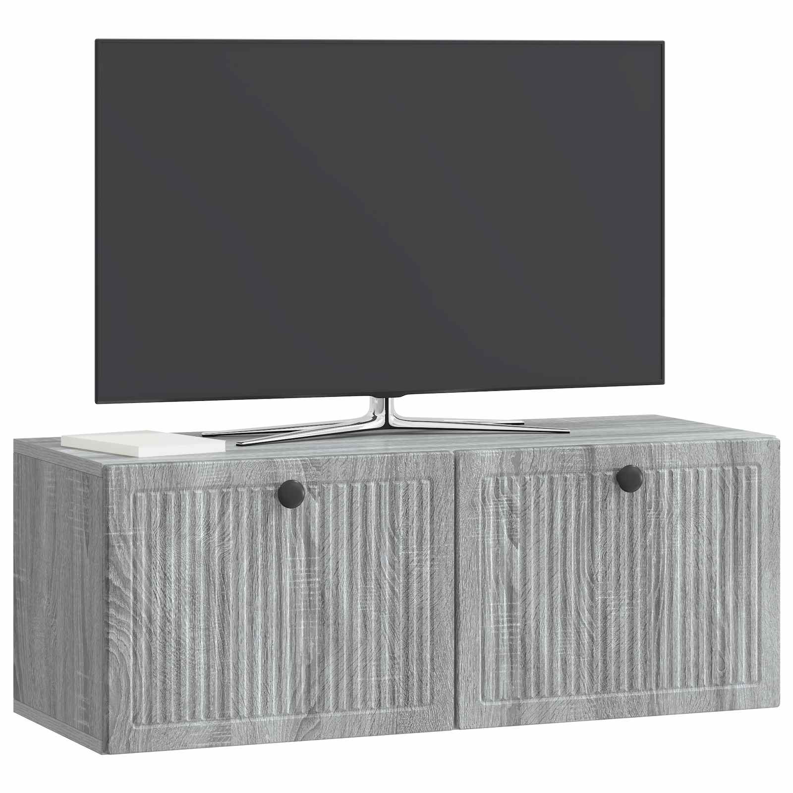 Wandbeugel TV-kast Grijs sonoma 78,5 x 31 x 30 cm Bewerkt hout