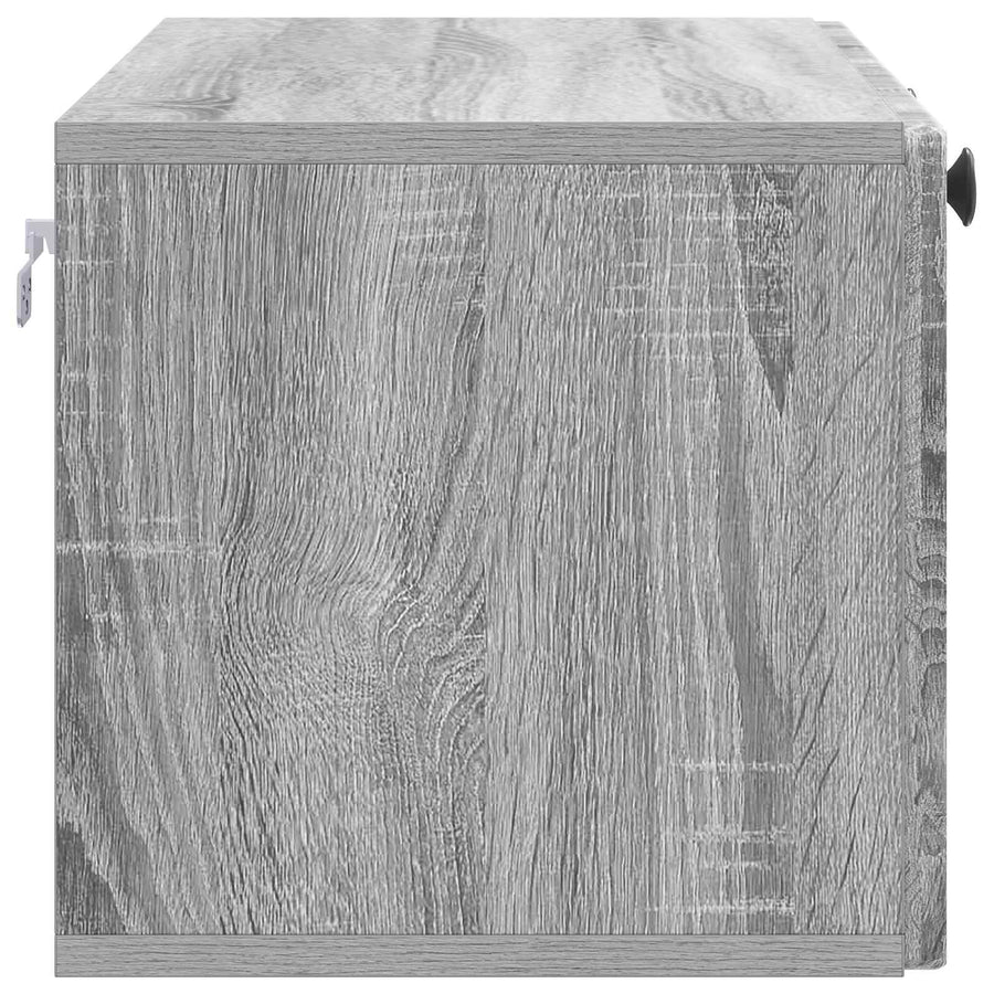 Wandbeugel TV-kast Grijs sonoma 78,5 x 31 x 30 cm Bewerkt hout