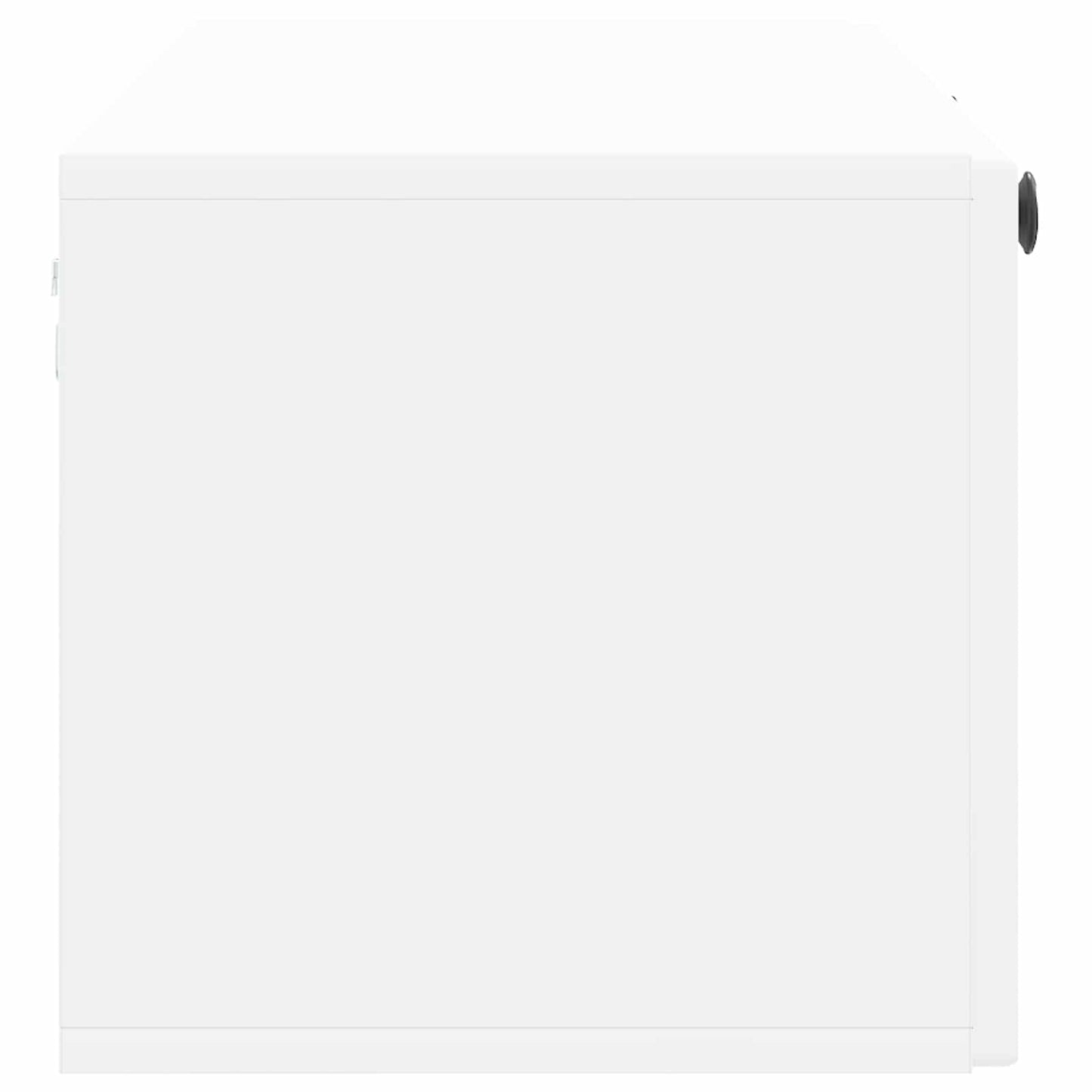Wandbeugel TV-kast Wit 98 x 31 x 30 cm Bewerkt hout
