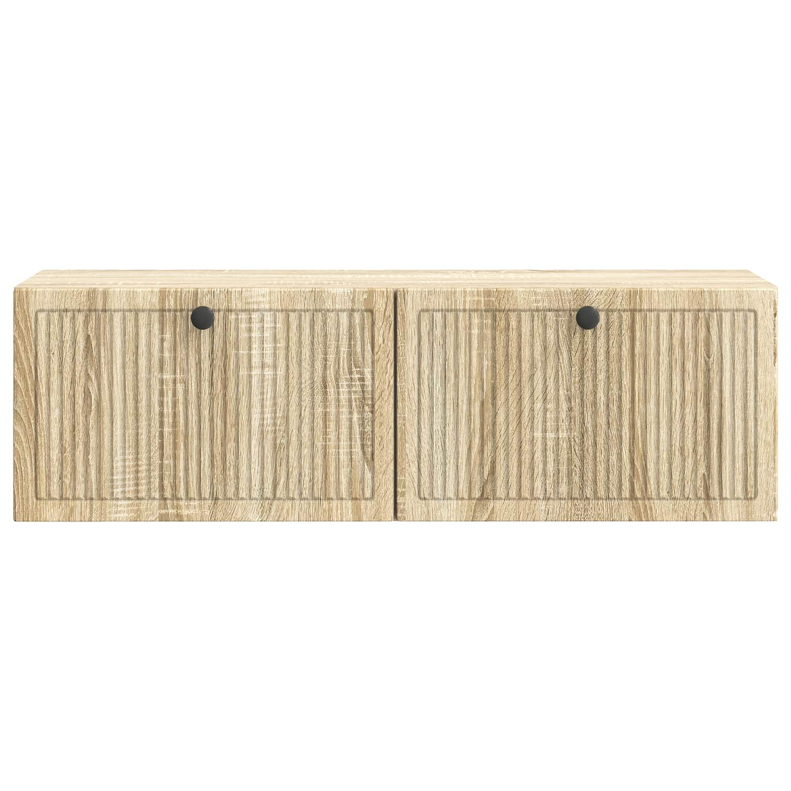 Wandbeugel TV-kast Sonoma Eiken 98 x 31 x 30 cm Bewerkt hout